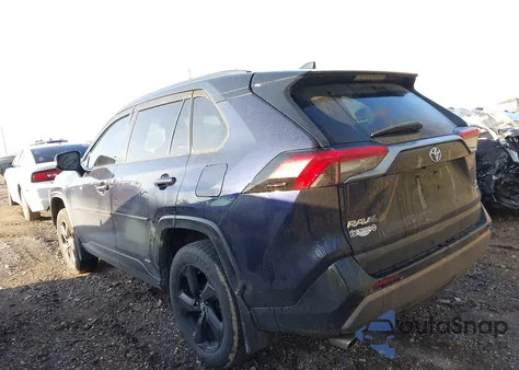 2020 Toyota Rav4 Hybrid Xse from USA, damaged, VIN 2T3EWRFV4LW076302